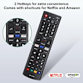 Miniatyrbild 6 av 6: Universal fjärrkontroll för LG Smart TV, med Netflix Amazon-knappar, LG fjärrkontroll