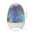Pikkukuva 7 / 8: Bluetooth-kaiutin, värillinen LED-yövalo, kannettava langaton KLB
