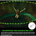 Miniatyrbilde 4 av 5: LED-trampolinlys, fjernstyrt LED-lys for trampoline, 16 fargeskiftende