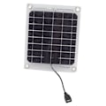 Miniatyrbild 1 av 8: Solpanel 10W USB-utgång, transparent design, dubbelsidig KLB