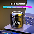 Pikkukuva 4 / 4: Luova Bluetooth-kaiutin: Minikortti, herätyskello, kannettava subwoofer ulkokäyttöön