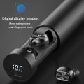 Pikkukuva 5 / 8: Bluetooth-langattomat urheilukuulokkeet LED-näytöllä, musta