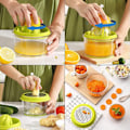 Miniatyrbillede 3 af 5: Westmark citron/citruspresser med beholder, diameter: 18,7 cm,
