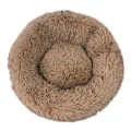 Miniatyrbillede 1 af 5: Plysj kæledyrsseng Donut hund seng til små hunde Rund hund seng Khaki KLB