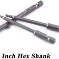 Pikkukuva 2 / 5: T8-T30 75mm tähtipäinen pitkä teräksinen Torx-kärkisarja Cisea