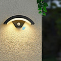 Pikkukuva 4 / 5: Antrasiitinharmaa 12W, ympäristöystävällinen LED-ulkoseinävalaisin, vedenpitävä, puutarhavalaisin, luova