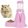 Miniatyrbild 2 av 4: Hamster Vattenflaska, Liten Husdjurs Automatisk Drickflaska med Automatisk Hängande Vattenflaska Dispenser för Basstuga för Smådjur(80ml,