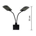 Miniatyrbilde 3 av 8: LED-akvarielys Twins Aquarium Lamp To hoder LED-lys for KLB