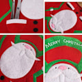 Miniatyrbillede 2 af 4: Juleplacemats, Pudeformede Underlag, Skridsikre Vandtætte Placemats, Varmebestandige Juledekorationer