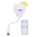 Miniatyrbild 7 av 8: Söt USB LED-nattlampa, fjärrkontroll timing nattljus KLB