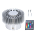 Miniatyrbillede 3 af 8: LED-loftslampe, 360° belysning, 24-knaps kontrol, LED-lampe KLB