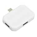 Miniatyrbild 1 av 8: USB-C-hub med 3 portar, snabbladdning, multifunktionell 3-i-1 typ KLB