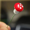 Miniatyrbilde 3 av 7: Hage sopp blomsterpotte sopp dekorasjon 50 stykker mini
