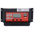 Miniatyrbild 7 av 8: 30A 12V 24V PWM Solcellsladdningsregulator Intelligent LCD KLB