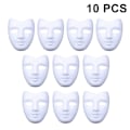 Pikkukuva 1 / 8: 10-osainen DIY-valkoinen naamio maalaamiseen helppo tyhjä tyyli 3 KLB