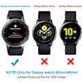 Miniatyrbillede 7 af 7: Oplader til Samsung Gear S3, opladningsdockholder med USB-kabel til Gear S3