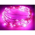 Miniatyrbild 5 av 6: 30 LED 3M rosa ljusslingor, perfekt för