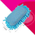Miniatyrbilde 3 av 6: 4 stk mikrofiber shag viskelær, whiteboard og kritt bruk
