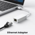 Pikkukuva 3 / 6: Ethernet-sovitin USB 2.0 - 10 100 verkko RJ45 LAN langallinen valkoinen