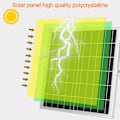 Miniatyrbilde 9 av 10: 300W SMD 2835 216 LED Solcelle Flomlys med Fjernkontroll