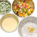 Miniatyrbillede 4 af 7: Gourmet skål sæt 4 stk., rustfrit stål skåle til