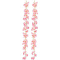 Miniatyrbild 1 av 8: Konunus Pack med 4 x 1,8 m Konstgjord Blomster Körsbärsblom Girlang KLB