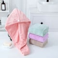 Miniatyrbillede 4 af 5: Mikrofiber hårhåndklæde, superabsorberende, hurtigtørrende, frisure 3