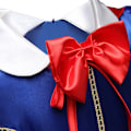 Pikkukuva 3 / 4: Lumikki-prinsessamekko, tytön viitta, Halloween-syntymäpäiväjuhlat, karnevaaliasu 7-8years