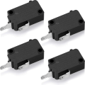 Miniatyrbilde 1 av 7: 4 stk mikrobryter KW3AT-16 trykkbryter 16A250V normalt lukket trykk ned slå av mikrobølgeovn riskoker