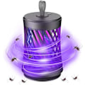 Miniatyrbild 1 av 5: LED elektronisk myggdödande lampa, 360° elektrisk insektsfälla med UV-ljus/bionisk attraktion, bärbar luktfri USB-lykta för inomhus och utomhus