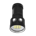 Miniatyrbillede 6 af 8: Dykkerlommelygte 14LED IPX8 Vandtæt 3 Farver 7 Tilstande KLB