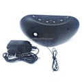 Pikkukuva 3 / 5: Soikea kello radio LED-kello (keltainen)