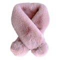 Miniatyrbillede 1 af 5: Fleece Halstørklæde til Drenge og Piger - Varm Vinter og Efterår Børne Halstørklæde - Pink
