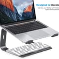 Miniatyrbillede 3 af 5: Ergonomisk bærbar computerstand, aftagelig bærbar computerstand varmeafledning