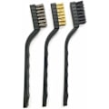 Miniatyrbilde 1 av 4: 3 stk stålbørste (nylon, messing, rustfritt stål) KLB