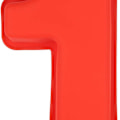 Miniatyrbillede 1 af 7: Kageform silikone tal store tal 7 bageform 1 KLB