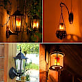 Miniatyrbillede 8 af 8: LED Flamme Lyspære Flamme Lampe 9W E27 Fatning Flimrende Flamme