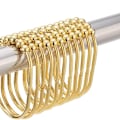 Miniatyrbillede 5 af 5: Brushes til bruseforhæng, brede metal brusforhængsringe til soveværelsesbrusere