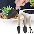 Miniatyrbillede 7 af 7: Have-shovel sæt til havearbejde, 3 dele KLB