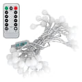 Miniatyrbillede 4 af 8: 40LED Globe Ball String Lights 6M USB dekorative hængende lys KLB