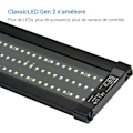 Miniatyrbillede 3 af 5: G2 LED-akvariebelysning, vandtæt LED-strimmel med controller, hvidt og blåt lys, 3 valgfrie timertilstande, 30-43 cm LED-akvarielampe, 6 W