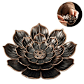 Miniatyrbillede 2 af 8: Lotus Røgelsebrænder Lotus 5 Huller Røgelsebrænder Røgelsebrænder