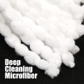 Miniatyrbillede 4 af 5: Reservedele til moppehoved [3-pak] Mop-refill kompatibel med O Cedar EasyWring Spin Mop - Mikrofiber, dybderensning, maskinvaskbar og nem at genopfylde