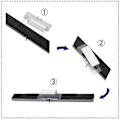 Miniatyrbilde 7 av 8: Kompatibel med Wii Sensor Bar - Infrarød Sensor Bar Kompatibel med Wii