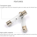 Miniatyrbillede 2 af 5: 100 stk. Fine Fuse Glassikring Glasrørsikringer Assorteret Sæt
