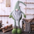 Miniatyrbillede 5 af 5: Strikket jule-dværg med ben KLB