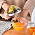 Miniatyrbillede 1 af 8: Aftagelig rustfrit stål appelsin citronpresser med manuel presse KLB
