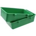 Miniatyrbild 3 av 5: Fågelfoderbur Multifunktionell Matare-Plastfat, Hängande Fågelfoder, Fågelfoder med Hacke, för P-