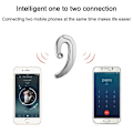 Miniatyrbillede 2 af 8: Bluetooth headset trådløs sølv