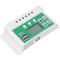 Miniatyrbillede 7 af 8: 20A 12V 24V LCD-skærm solladeregulator PWM Auto KLB